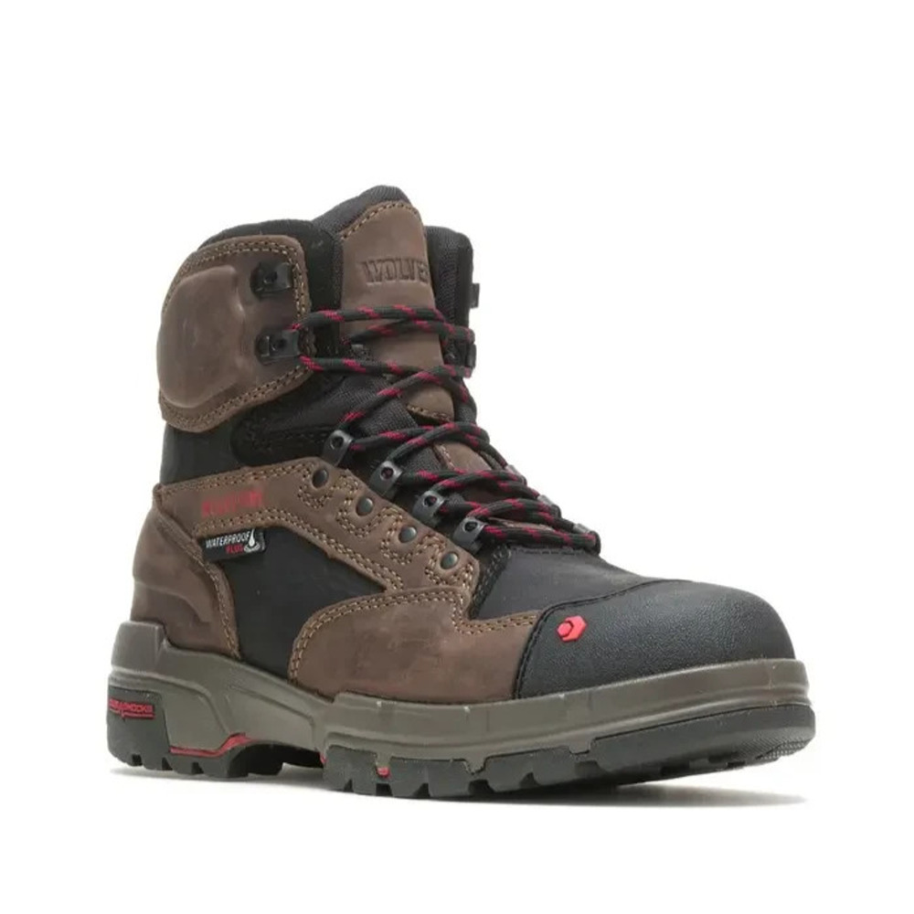 Wolverine Legend Dark Brown Composite Toe Carbonmax Durashocks 6" US 12 M